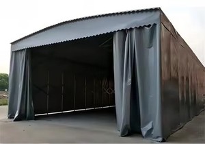 Electric sliding sunshade <b>canopy</b> Electric push pull <b>tent</b> - A foldable sliding sunshade umbrella, used for sports roofs - Product Image 6
