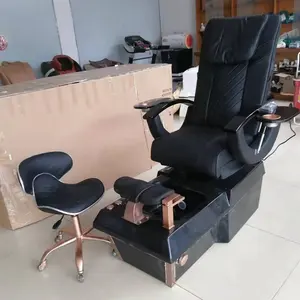 Siman beauty furniture factory à Zhuhai, haute qualité orange bleu 110/220V pédicure chaise électrique masseur de pieds