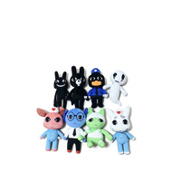 Jouet créatif en peluche super doux et chaud en forme d'animal, avec rembourrage en coton PP, pour les plus de 14 ans, OEM