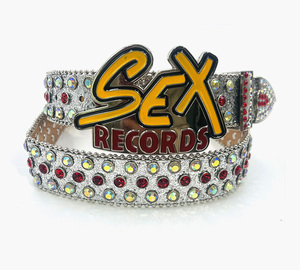 Nuova <span class=keywords><strong>Cintura</strong></span> Western <span class=keywords><strong>con</strong></span> Diamanti, Fibbia a Placca dal Design Sexy <span class=keywords><strong>con</strong></span> Scintillanti Strass di Cristallo in Pelle PU Glitterata Stile Y2K - Product Image 1