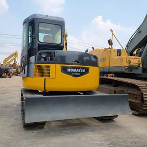 Komatsu Used Pc78us Tight Tail Swing 7.8ton 7.8t Pc78 <b>Pc</b> 78 Us <b>Mini</b> Excavator for Confined Space Work - Product Image 3