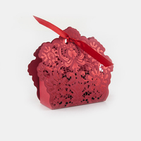 Magnifique Boîte à Bonbons Ajourée avec Dorure Or pour Mariage Fête Décoration Emballage Cadeau