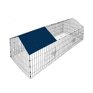Jaula de pollo plegable de metal portátil jaula de <span class=keywords><strong>conejo</strong></span> portador de mascotas - Product Image 2