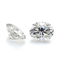 Cadermay D VVS1 Moissanita Ovalada 2*4mm-10*14, Piedras Preciosas de Moissanita Sueltas al por Mayor, Moissanita Sintética de Lujo