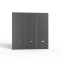 Interruptores de luz táctil para el Hogar Inteligente Tuya, interruptores de Sensor de pared Zigbee, controles 1/2/3/4/6 compatibles con la aplicación Tuya Smart Life, fábrica de Google