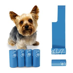 Customized Biodegradable Pet Poo Bag PLA PBAT Compostable Strong Corn Starch <b>Dog</b> Poop Bag - Product Image 1