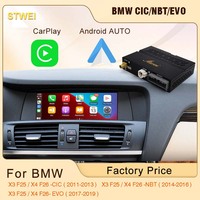 Adaptador Inalámbrico CarPlay Android Auto Box Module para BMW EVO NBT CIC System X3 X4 F25 F26 Airplay Autolink Mirroring