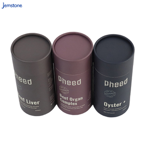 Boîte d'emballage cylindrique en carton kraft pour capsules de café de qualité alimentaire, recyclable, design personnalisé, tube en papier pour poudre de protéines - Product Image 6