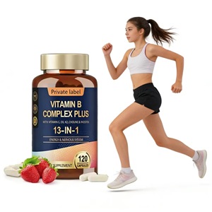 Vitamine B Complex 13-in-1 <span class=keywords><strong>capsules</strong></span> met vitamine C, D3, K2, choline & inositol. Vitamine B Complex supplementen. Vitamine B mix. - Product Image 6