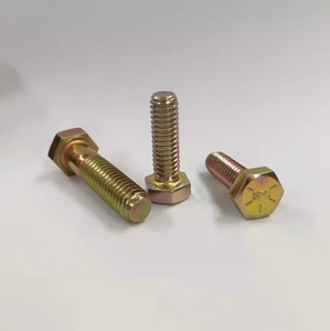 Vis à tête hexagonale LeGood, acier au carbone zingué, classe 8, filetage 3/8-16, longueur 5 pouces - Product Image 2