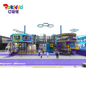 <span class=keywords><strong>แฟ</strong></span><span class=keywords><strong>รน</strong></span><span class=keywords><strong>ไช</strong></span><span class=keywords><strong>ส์</strong></span>สวนสนุกแทรมโพลีน Pokiddo ขนาด 6000 ตร.ม. แบบไม่ต้องเป่าลม โครงสร้าง PP และโลหะ สำหรับห้างสรรพสินค้าและสวนสาธารณะเชิงพาณิชย์ - Product Image 4