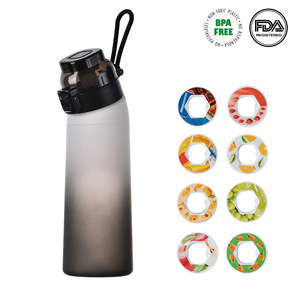 Botella de Agua Deportiva Tritan de 22 oz de Alta Calidad al por Mayor, Personalizable con Sabor, 8 Air Pods, Botella de Plástico Tritan Personalizada para Fitness - Product Image 2