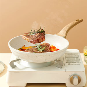 ללא pfas ללא מקל מחבת, מחבת שף בריא לא רעיל, מחבת ביצה מתאימה עם ידית עמידה בחום - Product Image 1