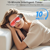 Masajeador de Ojos de música Bluetooth inalámbrico de nueva actualización 4 modelos con vibración Presión de aire de compresión caliente/fría con refrigeración por calor