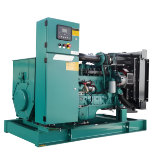 Alternateur de type ouvert 80Kw/100Kva démarrage automatique 50/60hz 12V tension nominale 480V 5kw 1500 tr/min ATS carburant Diesel <span class=keywords><strong>radiateur</strong></span> en cuivre sortie cc - Product Image 5