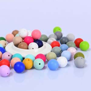 ลูกปัดซิลิโคน PVC หลากสี ขนาด 9 มม. คัดสรรอย่างพิถีพิถัน สำหรับเด็กและทารก ขายส่งจากผู้ผลิต - Product Image 1