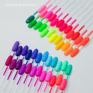 Dropshipping de vernis à ongles en gel fluorescent, 48 couleurs, ensemble rose, bleu, <span class=keywords><strong>vert</strong></span>, macaron, changeant de couleur, imperméable, pour salon - Product Image 3