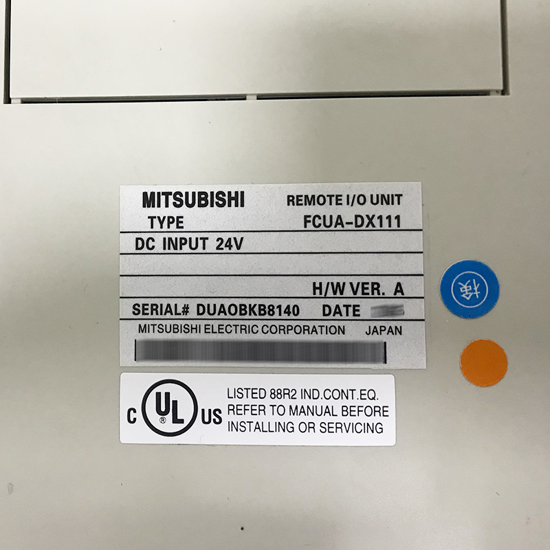 FCUA-DX111 I/O Unit - Original Mitsubishi for CNC Machines
