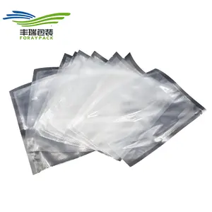 Food Vacuum Storage Vacuum Bags Food Packaging Carton Packing Sandwich Bag Heat Seal Transparent Chicken Frozen Embossed Plastic