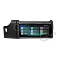 Radio para Auto Android 12 de 12.3 Pulgadas para Land Rover Range Rover Vogue L405 2013-2020, Navegación GPS, Reproductor Multimedia, Panel de Aire Acondicionado NEGRO