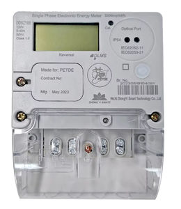 Medidor de Energía Inteligente Monofásico Económico Zhongyi DDSZY06, Cuatro Tarifas, Anti-Manipulación, Monitoreo en Tiempo Real, Precisión Clase 1 - Product Image 1