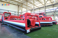 Parcours d'obstacles gonflables géants de Winsun, aire de jeux extérieure amusante pour enfants et adultes, parcs à thème inspirés, château gonflable géant en PVC