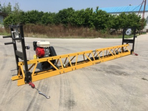 โครงคอนกรีตแบบสั่นอุปกรณ์ก่อสร้างถนนทำจากอะลูมิเนียมใช้ใน5.5HP เครื่องยนต์เบนซิน - Product Image 3