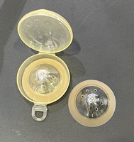 Protector de Pezones de PPSU con Diseño Innovador, Transparente, con Orificios, Cómodo, Borde Suave de Silicona, Manual, Libre de BPA