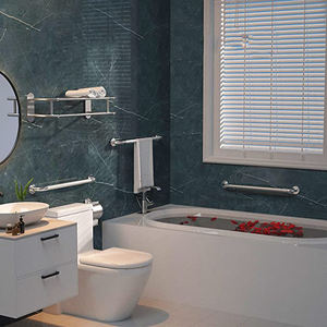 Grosir SUS304 Stainless Steel 42 inci Shower Grab <span class=keywords><strong>Bar</strong></span> kamar mandi Safety Hand Rail Support grosir 42 inci Grab <span class=keywords><strong>Bar</strong></span> - Product Image 2