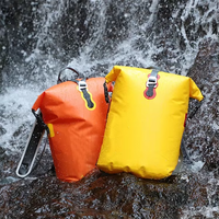 Sac étanche en PVC de 20 L avec deux bretelles et logo personnalisé, sac à dos Ocean Pack, sac de natation pour kayak