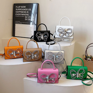 Le nouveau sac à main pour femme tendance est un sac carré mignon et élégant, un sac urbain chic, un petit sac parfumé pour fille. - Product Image 1