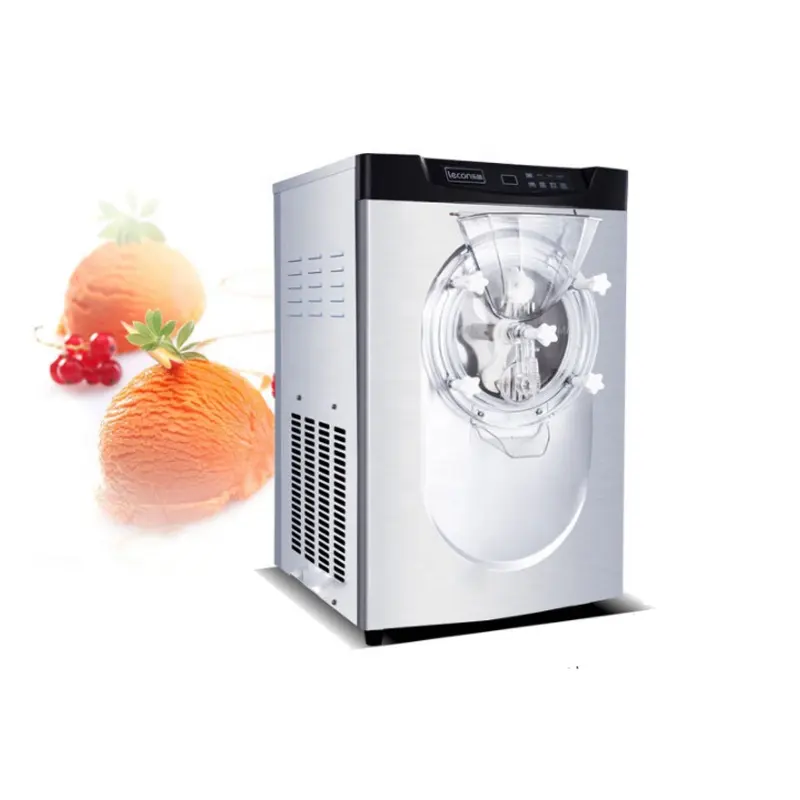 市販の高速冷却攪拌システムデスクトップハードアイスクリーム製造機