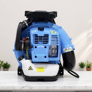 Soplador de Hojas Profesional de Gasolina de 1.45kw 52cc 102m/s de Alta Potencia con Mochila para Limpieza de Jardines y Uso Industrial - Product Image 3
