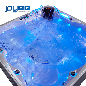 JOYEE Spa <span class=keywords><strong>extérieur</strong></span> avec jets, <span class=keywords><strong>jacuzzi</strong></span> <span class=keywords><strong>extérieur</strong></span> avec couverture, piscine spa extérieure, baignoire <span class=keywords><strong>jacuzzi</strong></span> extérieure - Product Image 4