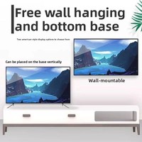 Pantalla LED Inteligente HD de 46, 55, 75, 85 y 95 Pulgadas con Sistema Operativo Android, Pantalla IPS, Brillo de 500 cd/m², Red Wi-Fi Directa