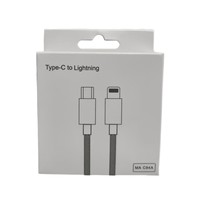 Vente directe d'usine 20W câble de données tressé à charge rapide pour iPhone câble coloré Durable 1M 2M pour iPhone