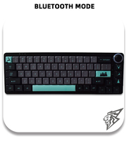 AFLION 2021 Keyboard Mekanik Mini Blue Switch 60% RGB Nirkabel Dual Mode 5 Pin Hotswap Gaming Terlaris