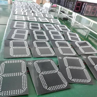 Module led 7 segments, panneau pcb 8 chiffres, station service