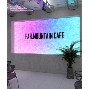 Tùy chỉnh RGB hộp Đèn cho cửa hàng quảng cáo năng động trượt màu mềm phim và dần dần thay đổi - Product Image 2