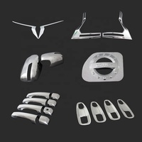 Fabricant Prado Fj150 2018 Full Combo 6 Set Chrome Kit pour Toyota Prado 2018 Accessoires