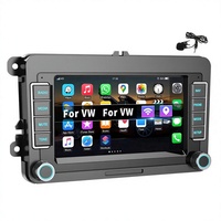 Reproductor Multimedia para Auto Android 13 de 7 Pulgadas, Pantalla Táctil 2DIN, Radio FM para Tablero de VW