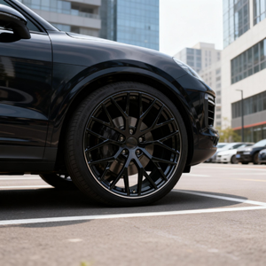 Jantes en alliage forgé sur mesure, style Black Warrior, multi-rayons, 16-22 pouces, 5x112 114.3 120 pour Porsche Cayenne Dacia <span class=keywords><strong>Sandero</strong></span> Stepway - Product Image 3