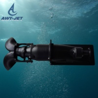 Pompe à propulsion à jet d'eau marine JT132 Puissance 1,5~40KW pour navires