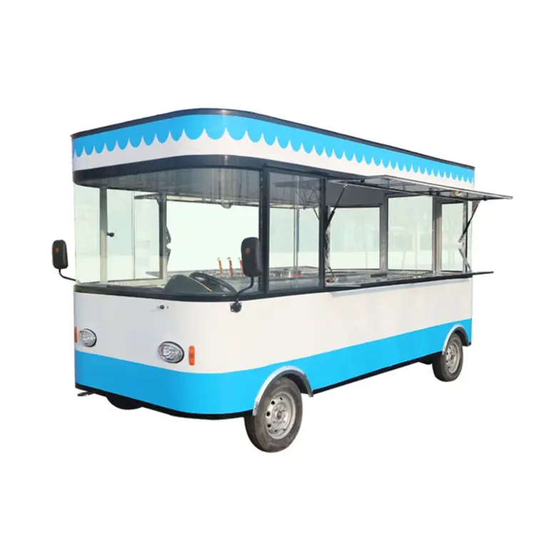 Motosiklet Üç Tekerlekli Bisiklet Mutfak Kamyon Römork Fritöz Dubai Mobil pizza gıda Sepeti Satılık