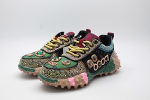 <span class=keywords><strong>Scarpe</strong></span> casual da <span class=keywords><strong>donna</strong></span> taglie forti 36-<span class=keywords><strong>42</strong></span> <span class=keywords><strong>scarpe</strong></span> da <span class=keywords><strong>donna</strong></span> alla moda <span class=keywords><strong>scarpe</strong></span> colorate adornate da colorata ragazza con diamanti coltivati in laboratorio - Product Image 2