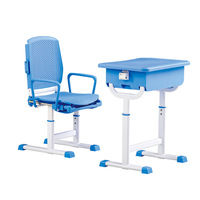 Ensemble de bureaux et de chaises réglables modernes pour étudiants, pour une utilisation en classe