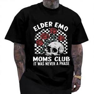 T-shirt classique à col rond unisexe, idée cadeau amusante pour grand-père, vêtements de base pour hommes, poids 300 grammes, confortable, fabriqué aux États-Unis - Product Image 1