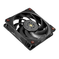 Computadora de escritorio modificada DIY con enfriador de CPU con rodamiento de bolas y tornillos fijos largos radiador disipador de calor de aluminio nominal de 12V