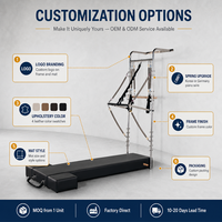 Pilates Wall Tower avec tapis appareil d'entraînement à résistance à ressorts corps entier pour home gym studio