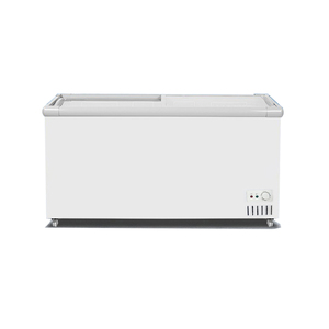 Congelador vertical comercial compacto para helados, vitrina refrigerada de 13 pies cúbicos con 2 puertas correderas de acero inoxidable ajustables - Product Image 6